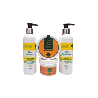 T444Z Set of 4 (Hair Food, Shampoo, Conditioner & Moisturizer)